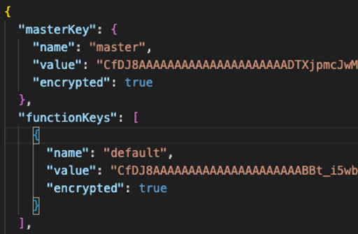 masterKey section - 1.2